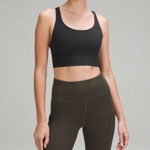 Lululemon Longline energy bra- black- 6